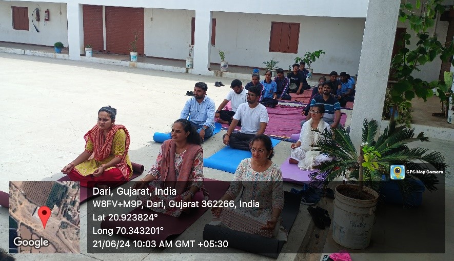 Celebration of International Yoga Day