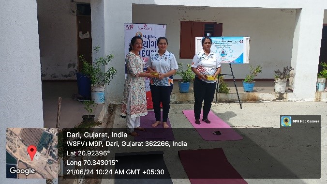 Celebration of International Yoga Day