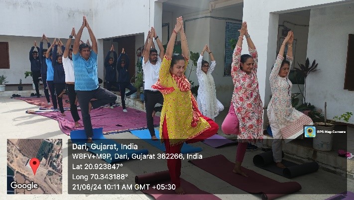 Celebration of International Yoga Day