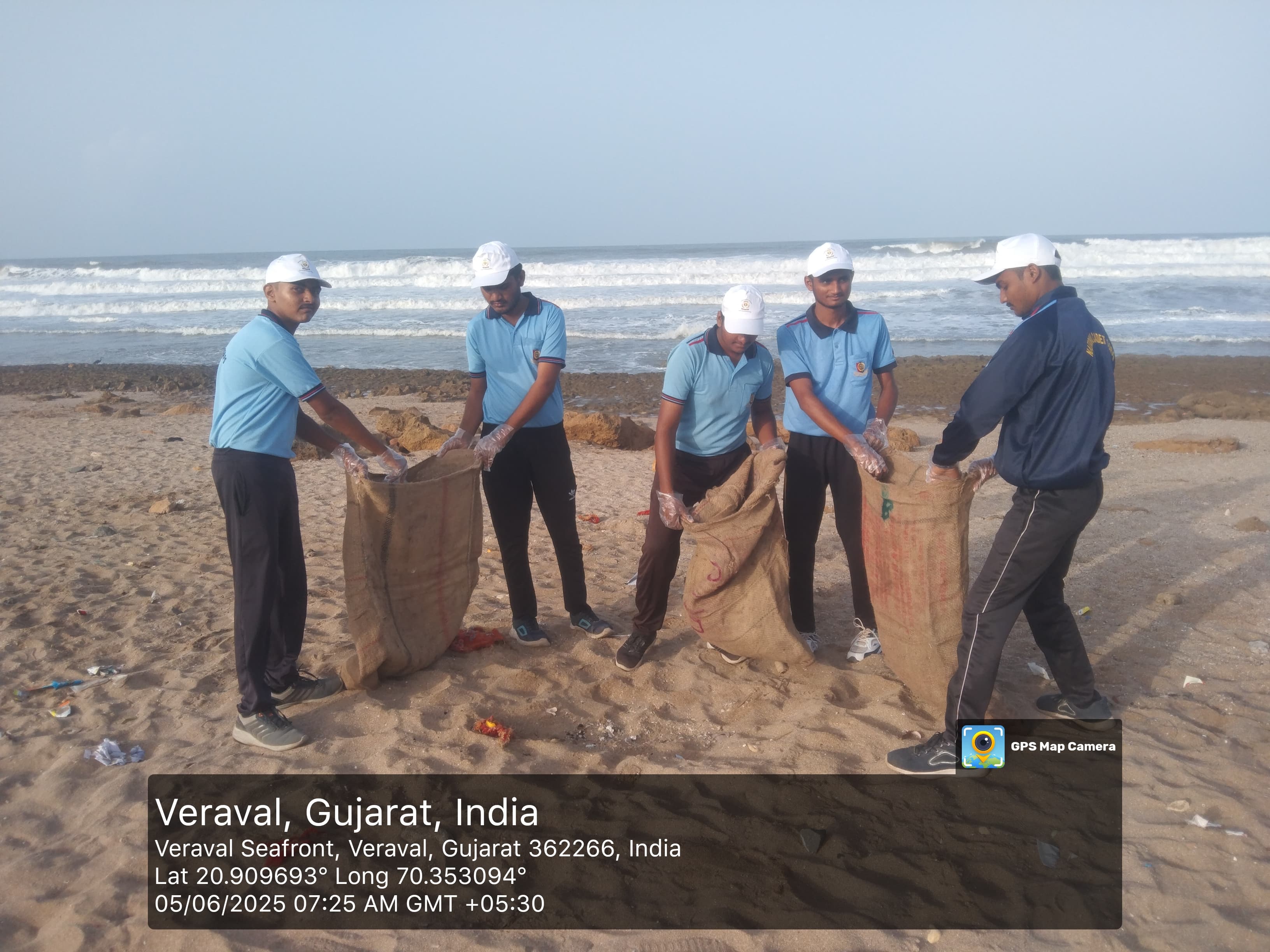 Beach Cleanup on world environment day - 2025