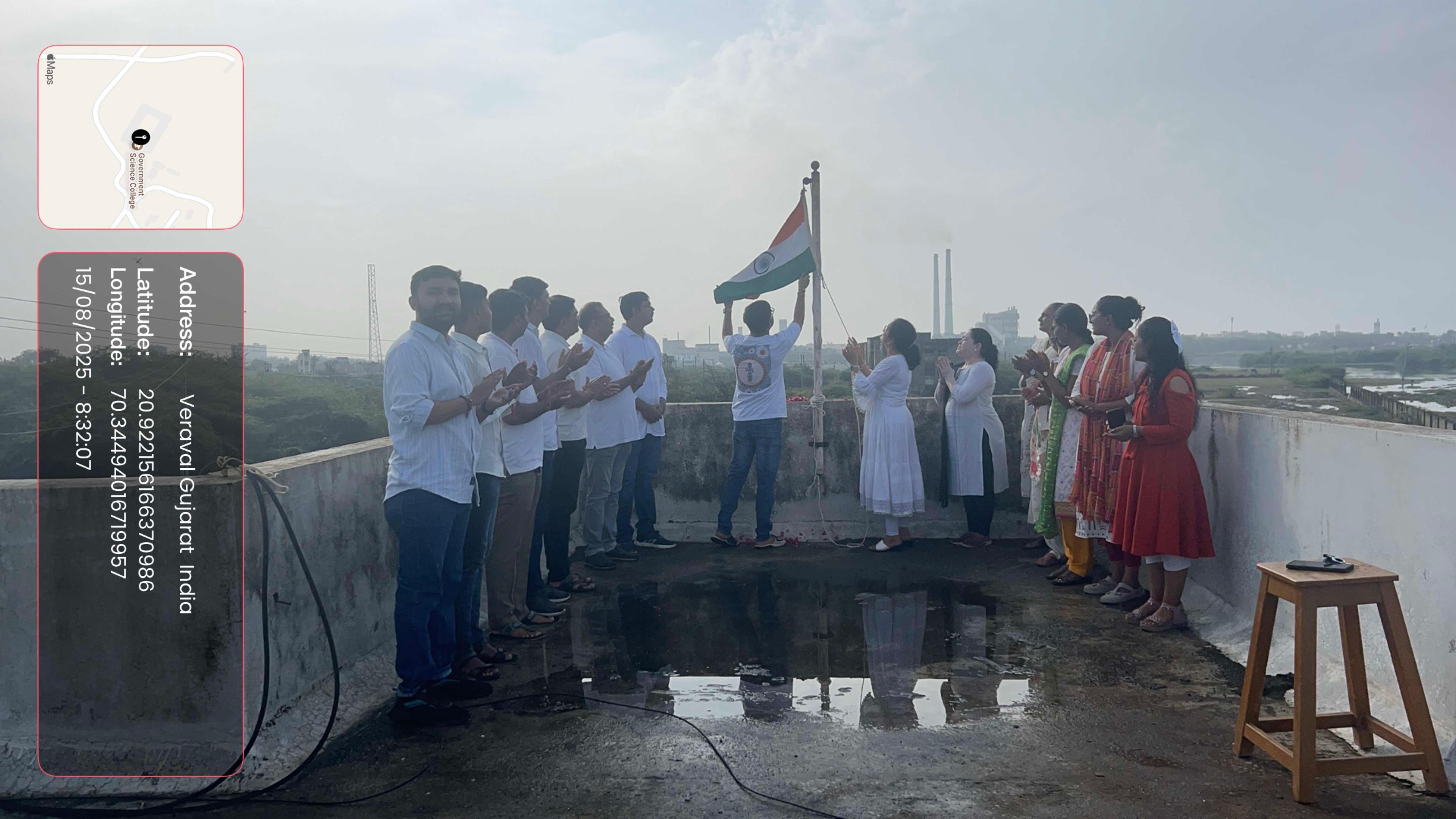 Flag Hoisting – Har Ghar Tiranga