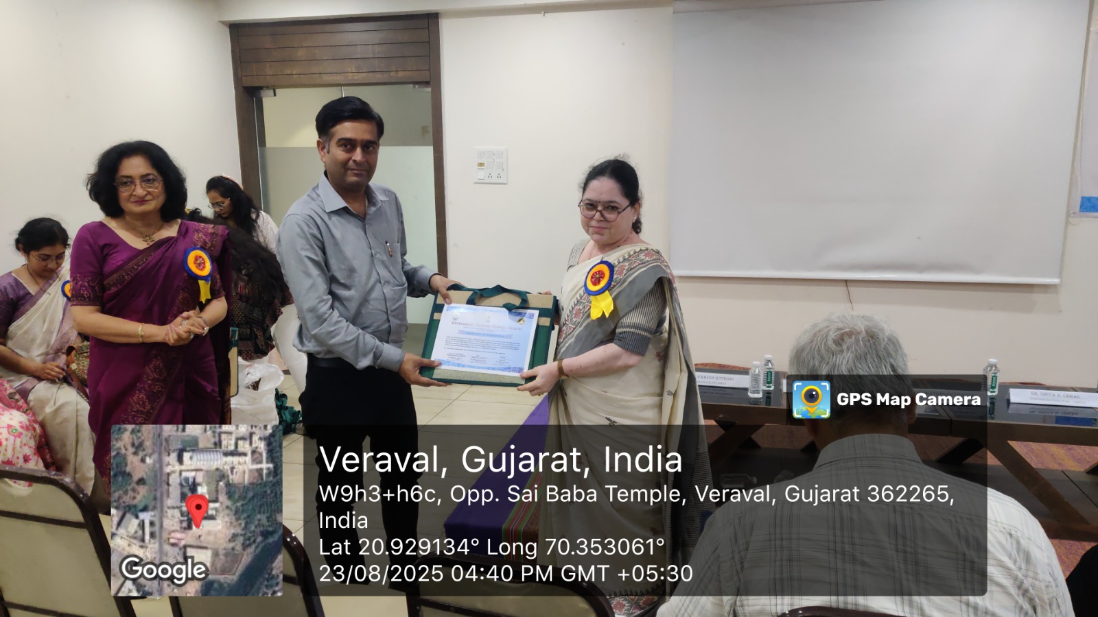 Certificate & Gift Distribution Ceremony – NAAC State Level Seminar 2025