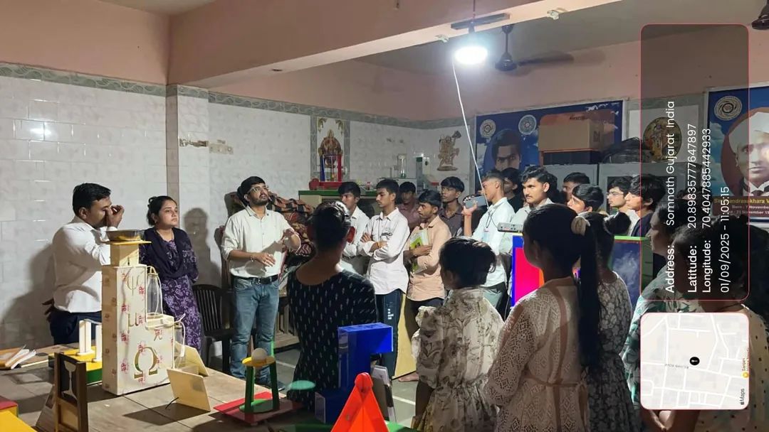 Science Club of GSCV, on 1st Sep. 2025