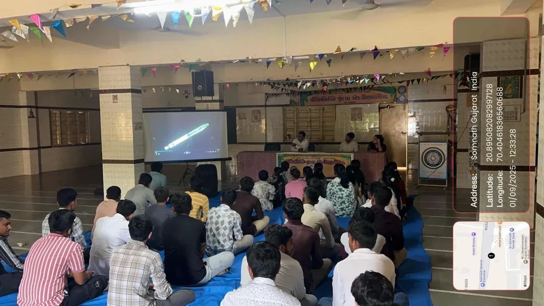 Science Club of GSCV, on 1st Sep. 2025