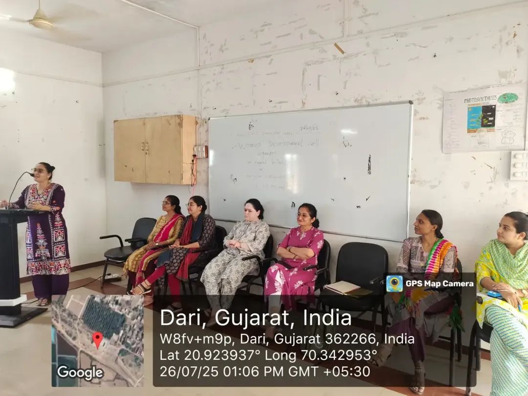 Seminar of WDC by Ms. Raviya