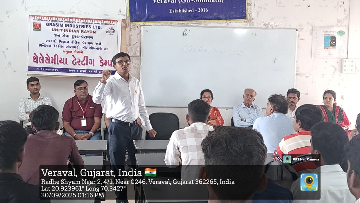 Thalassemia Awareness Seminar & Testing Camp 2025