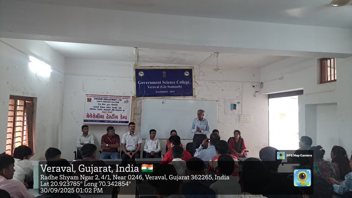 Thalassemia Awareness Seminar & Testing Camp 2025