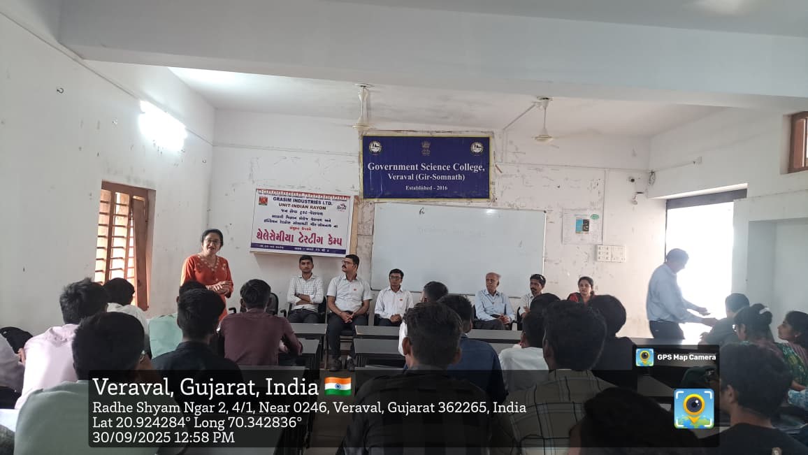 Thalassemia Awareness Seminar & Testing Camp 2025