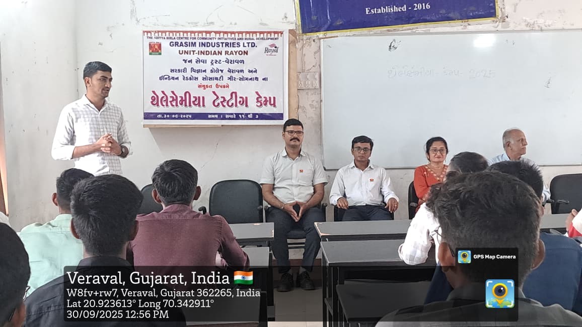 Thalassemia Awareness Seminar & Testing Camp 2025