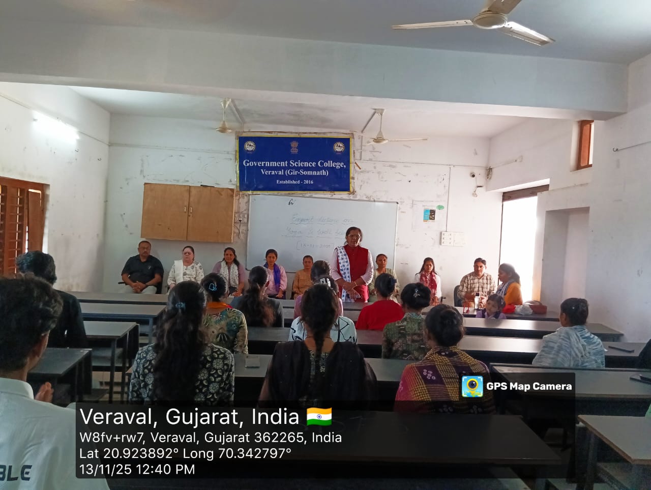 Expert Lecture on “Yoga and Well-being”