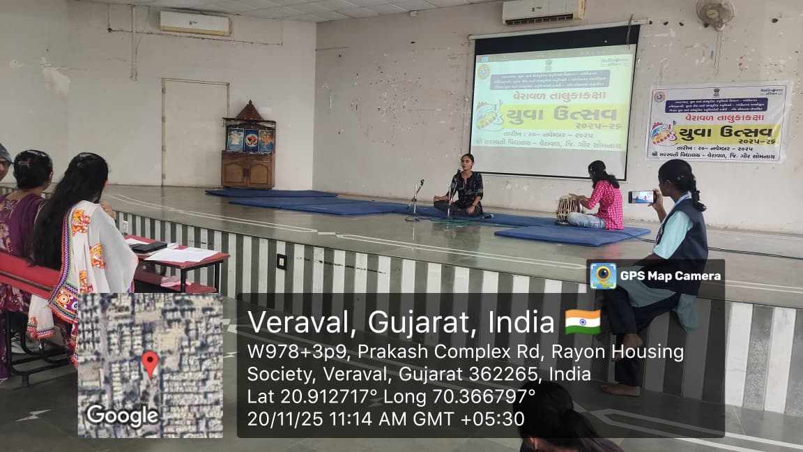 Melody Triumphs! GSCV Student Wins Taluka-Level Bhajan Competition