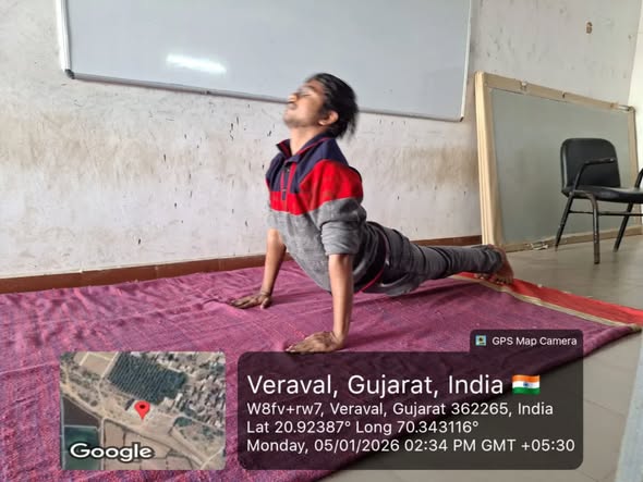 Yogasana & Surya Namaskar Competition Under Yoga & Sports Band