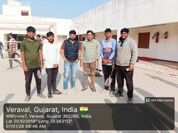 Badminton Competition (Boys) Under Sports Band