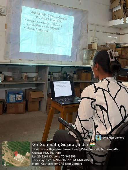 B.Sc. Third-Year Students Internship Program under NEP-2020