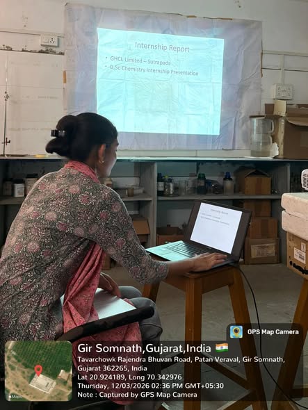 B.Sc. Third-Year Students Internship Program under NEP-2020