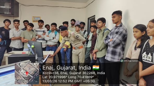 Educational Visit to Cyber Police Station, Gir Somnath