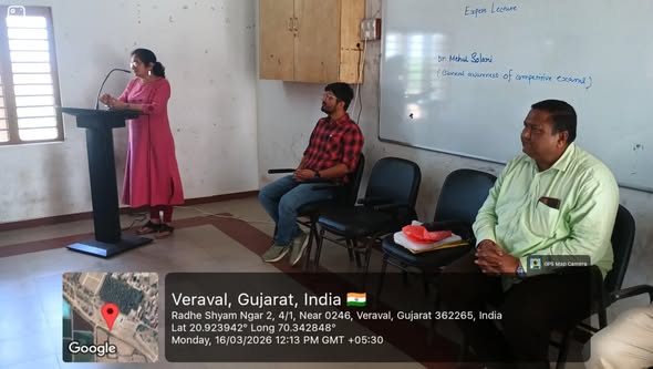 UDISHA Initiative: Expert Talk on Career Guidance and Competitive Exams at GSC Veraval