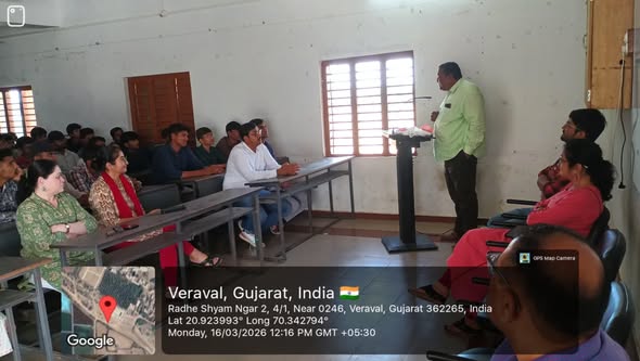 UDISHA Initiative: Expert Talk on Career Guidance and Competitive Exams at GSC Veraval