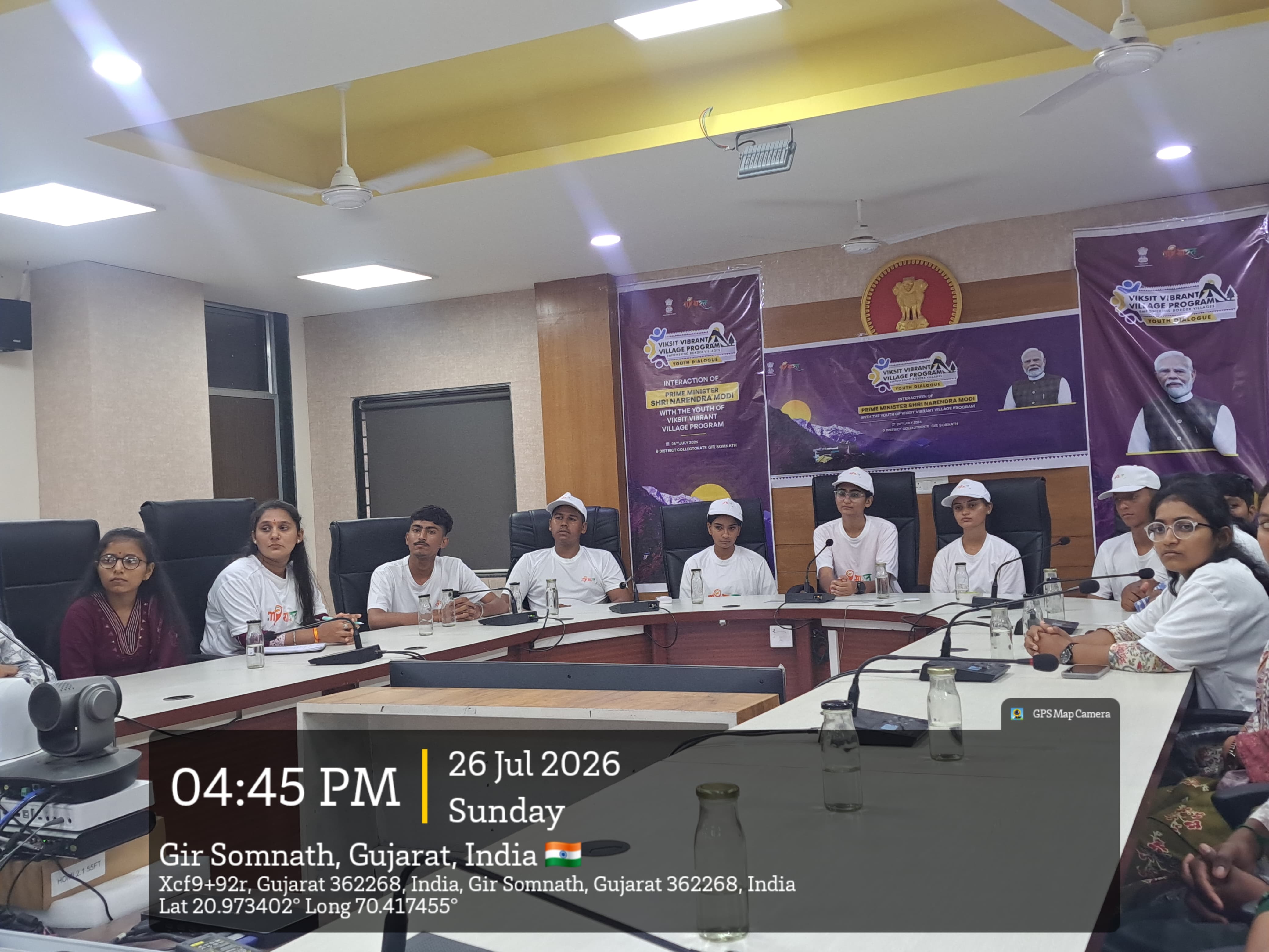A Proud Moment: My Bharat Volunteers Represent Team Gir Somnath