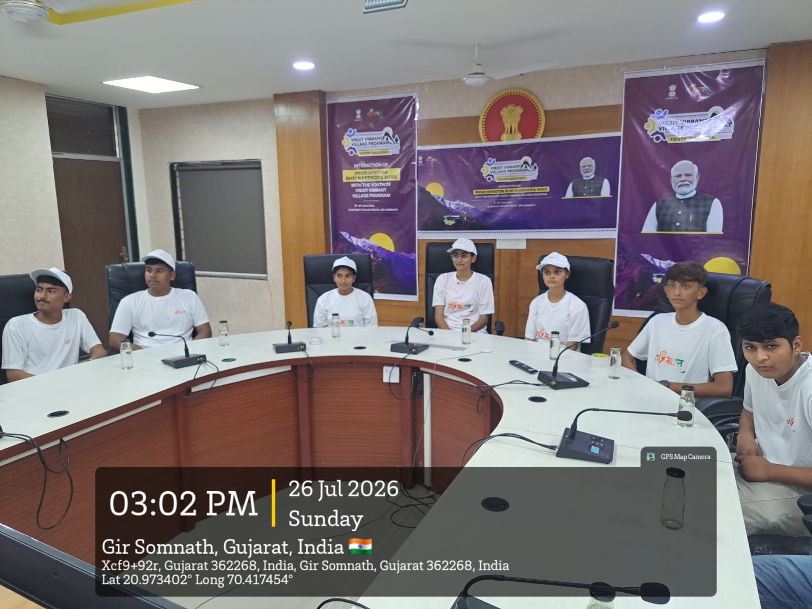 A Proud Moment: My Bharat Volunteers Represent Team Gir Somnath