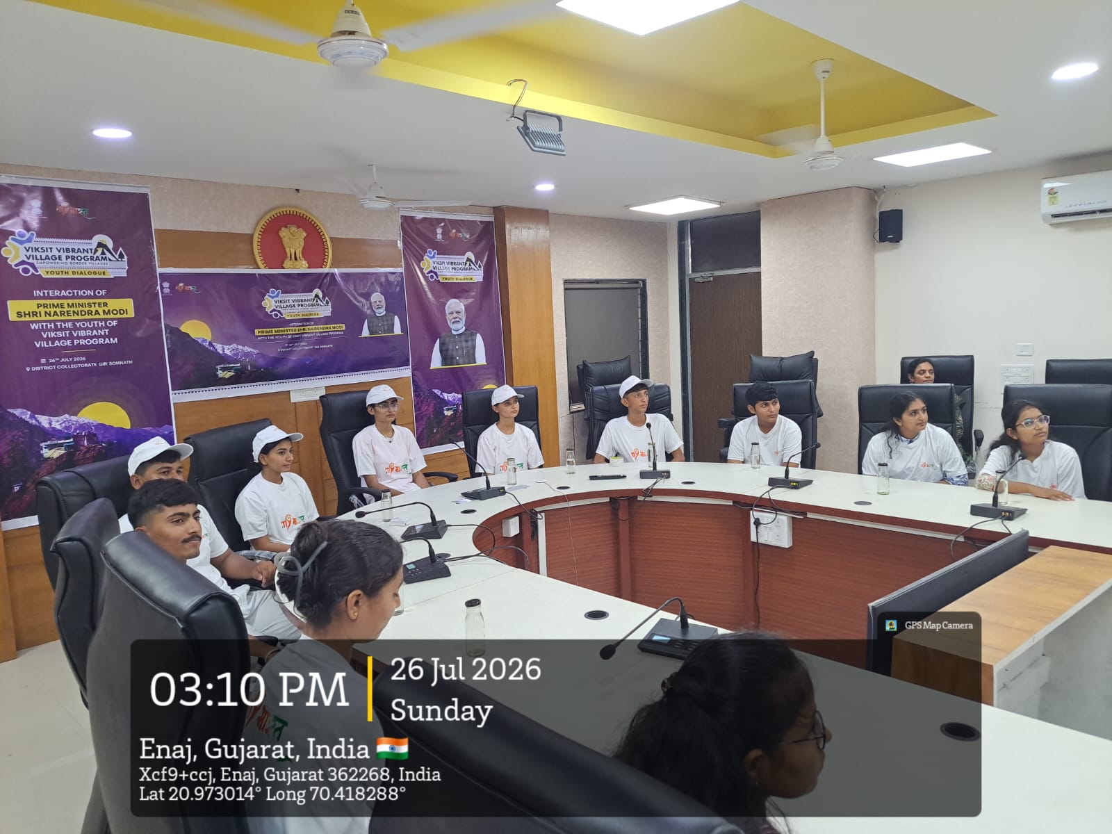 A Proud Moment: My Bharat Volunteers Represent Team Gir Somnath