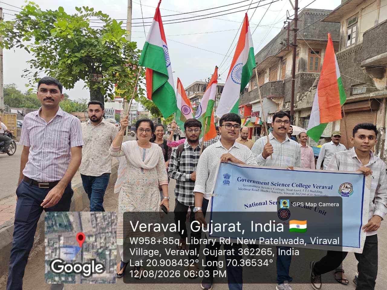 Tiranga Yatra Rally Organized by GSCV
