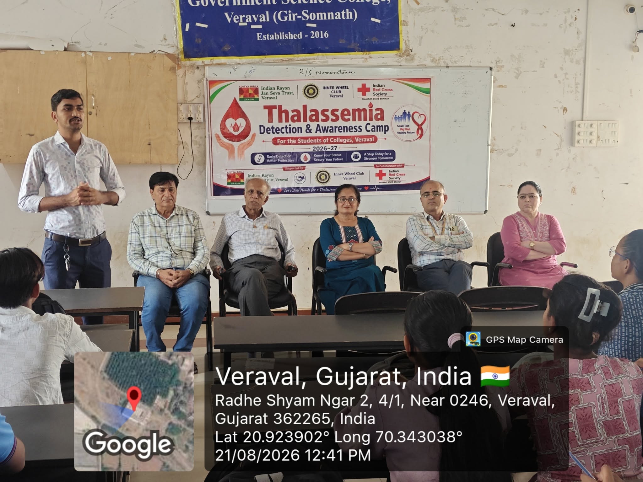 Thalassemia Awareness Seminar and Testing Camp