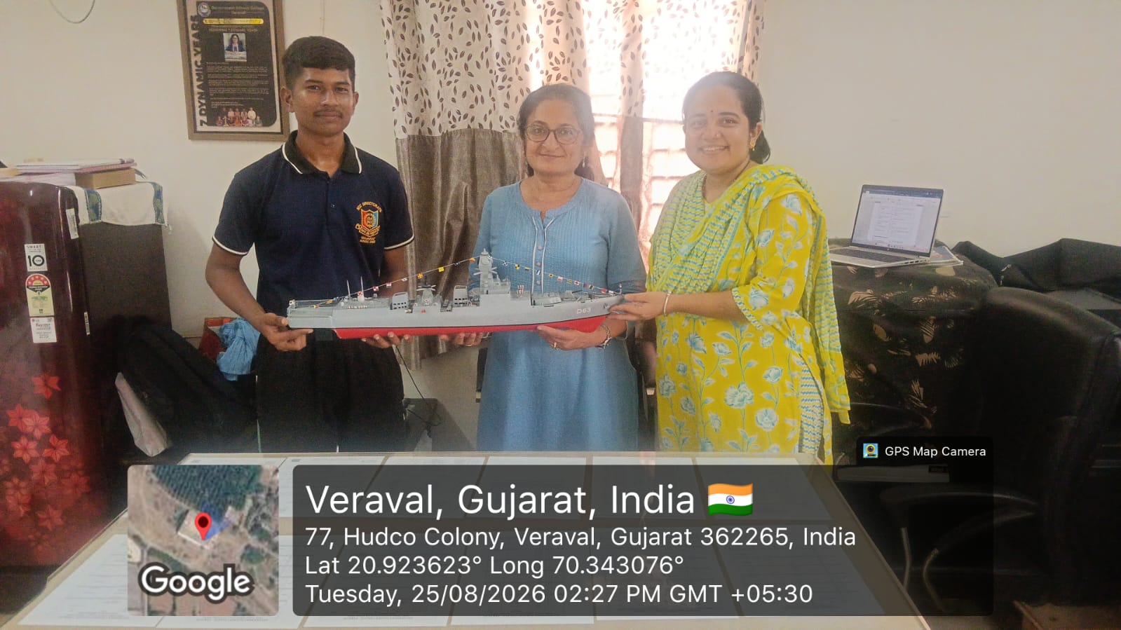 From Camp to College A Ship Model of Pride & Dedication