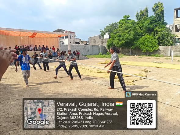 🏆 Khel Mahakumbh 2026 | Tug of War – 1st Rank (Girls) 🥇