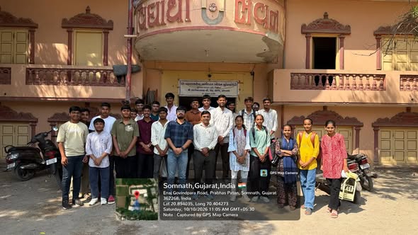 visit of District Community Science Center, Gir-Somnath,