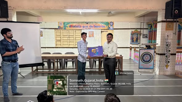 visit of District Community Science Center, Gir-Somnath,