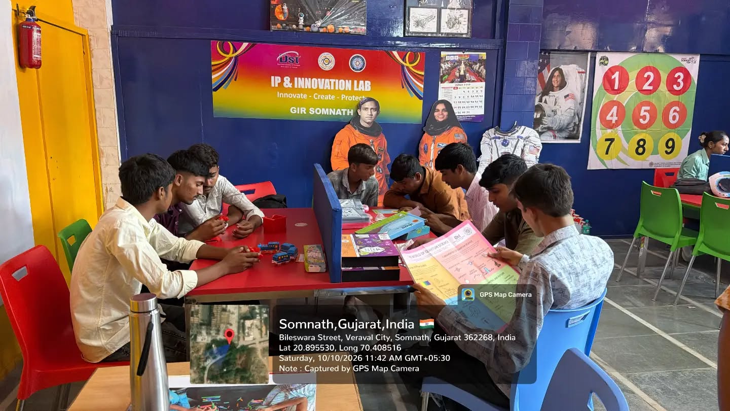 visit of District Community Science Center, Gir-Somnath,