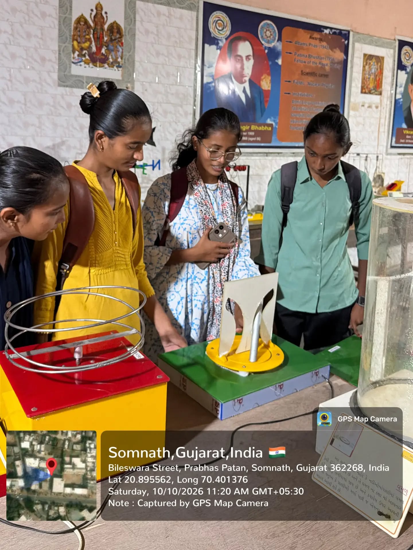 visit of District Community Science Center, Gir-Somnath,