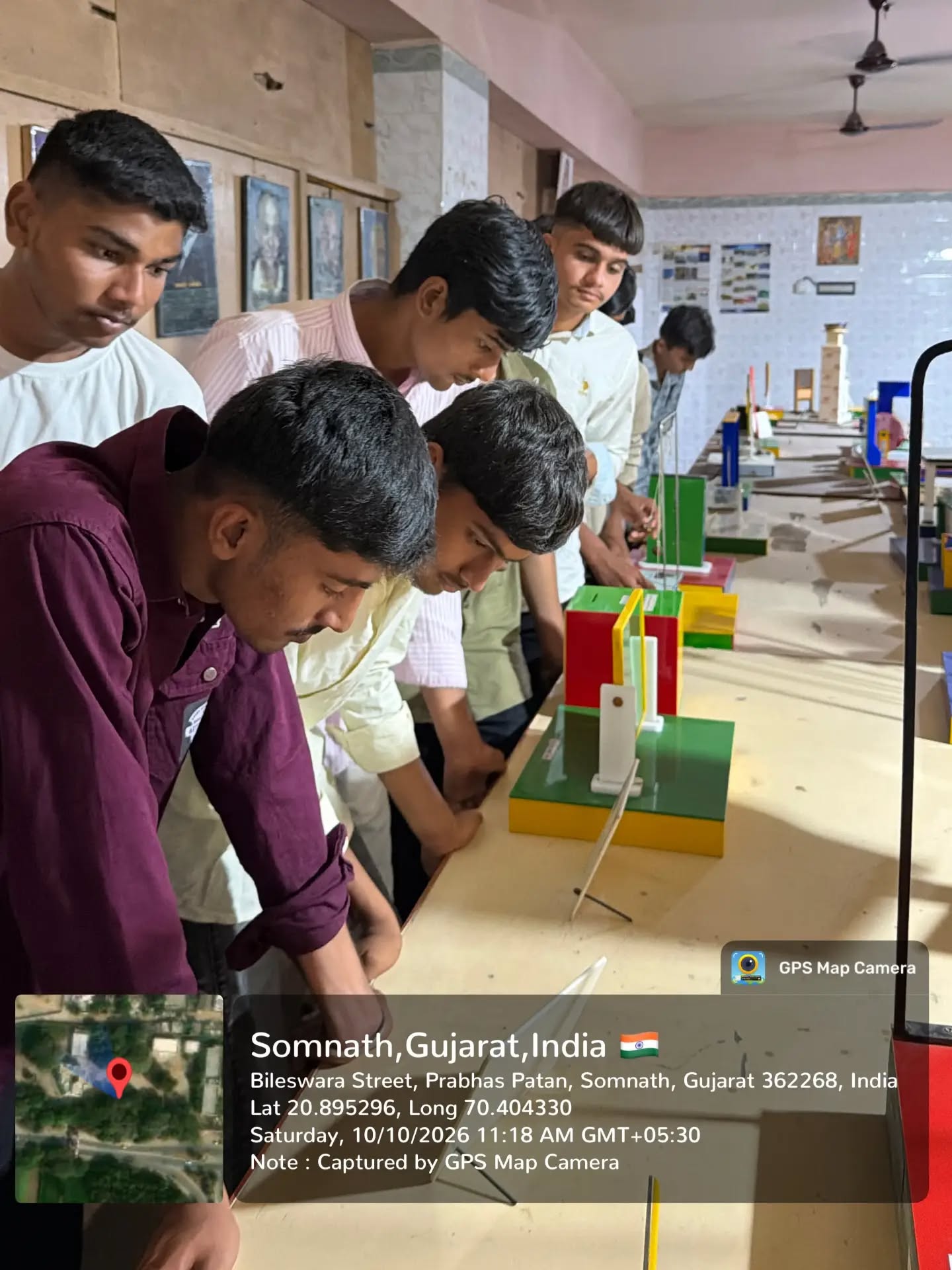 visit of District Community Science Center, Gir-Somnath,