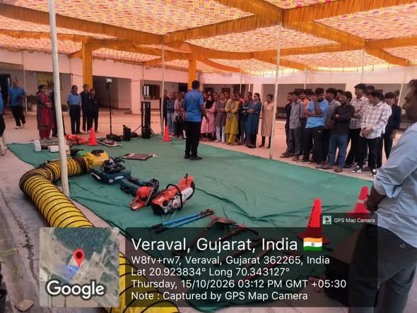 🚨 Disaster Management Training Session at GSCV 🚨